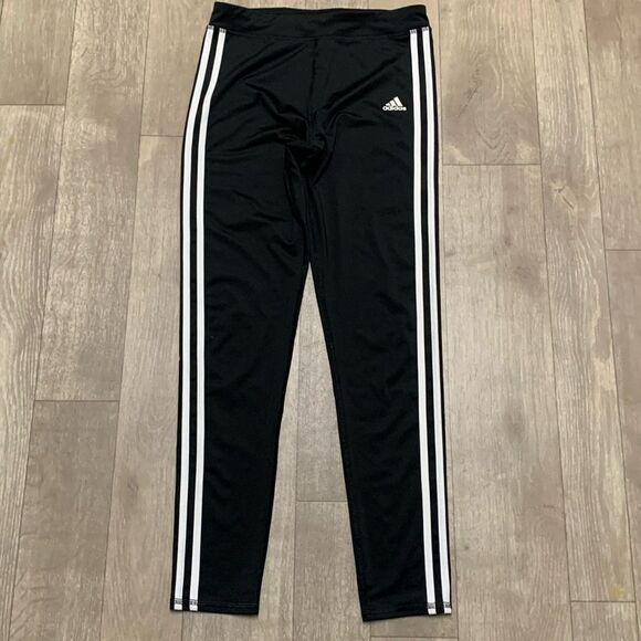 Girls Adidas Performance Active Running Gym Workout‎ Leggings - Picture 1 of 7